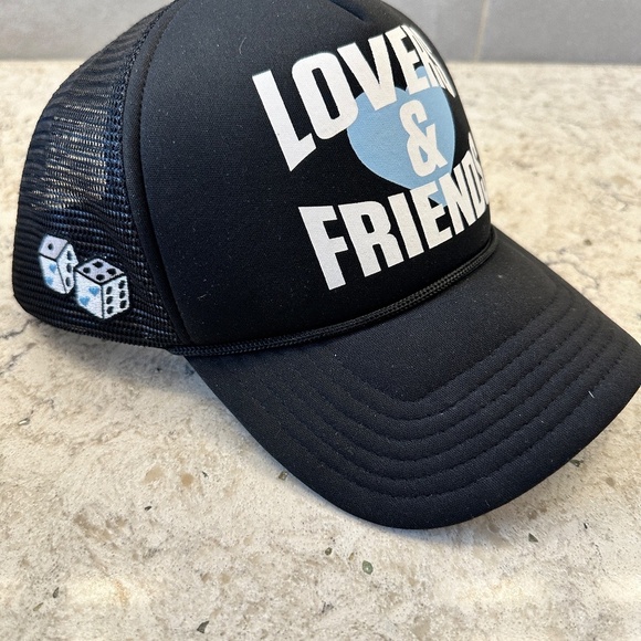 Lovers & Friends Black and Blue Hat - Picture 2 of 8